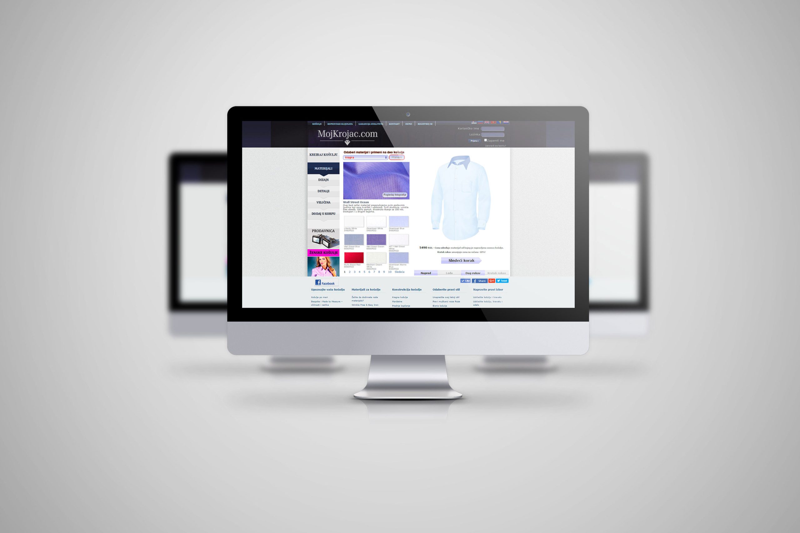 MojKrojac-izrada web-aplikacija